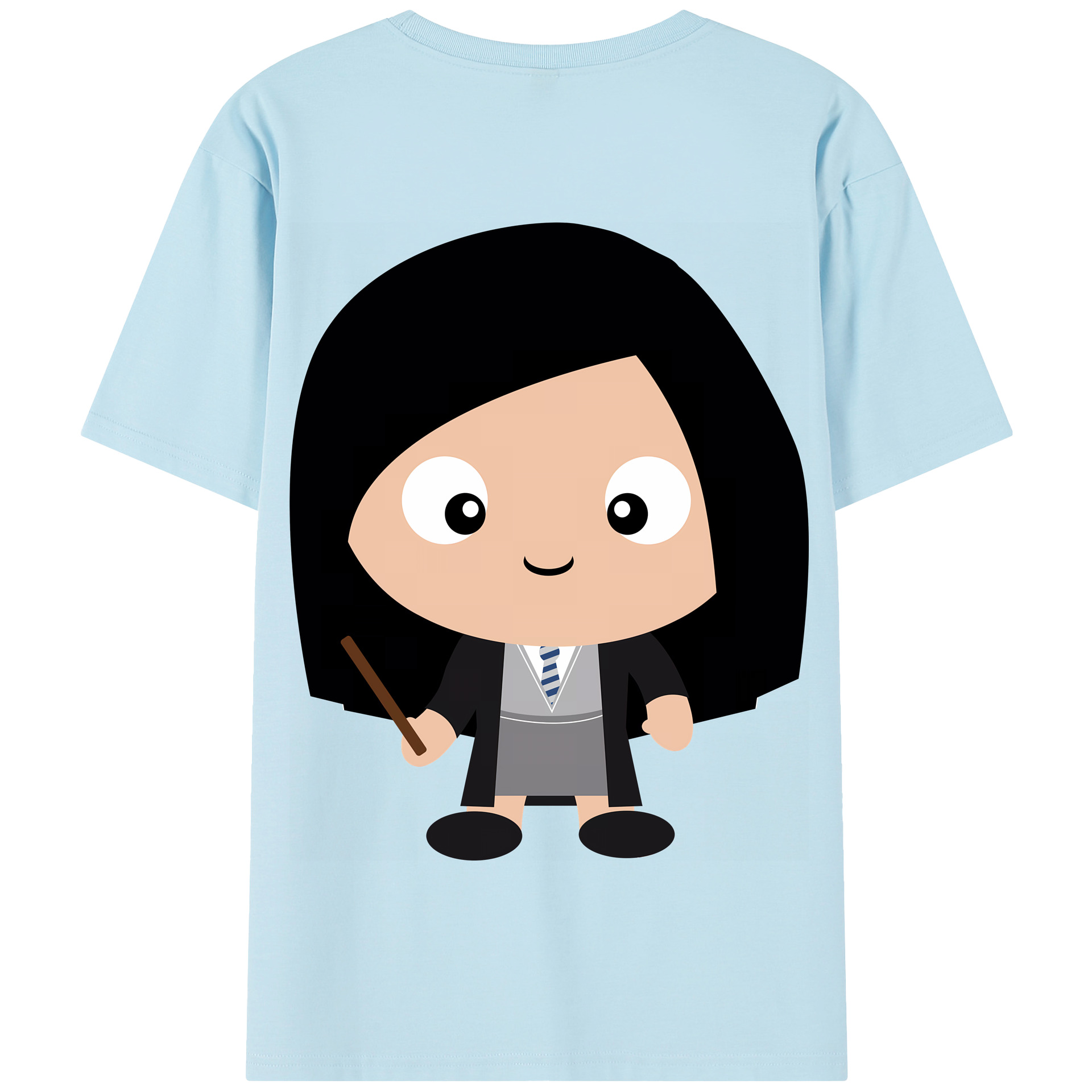 （画像用） Harry Potter ハリー・ポッターシリーズ 綿100％半袖Tシャツ（背面プリント）